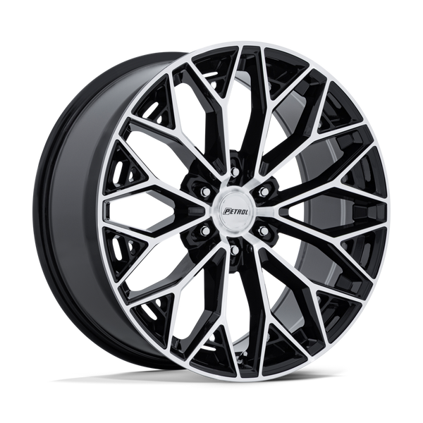 Petrol Wheels PE006 P5E Gloss Black Machined