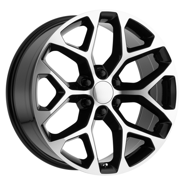 Performance Replicas Wheels PR176 Gloss Black Machined