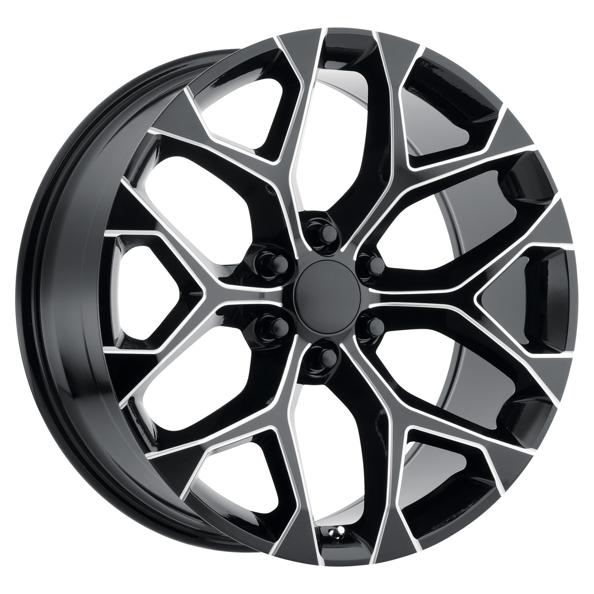 Performance Replicas Wheels PR176 Gloss Black Milled
