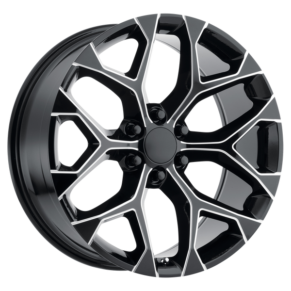 Performance Replicas Wheels PR176 Gloss Black Milled