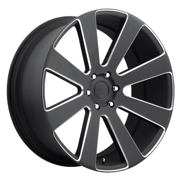 DUB Wheels S187 8-BALL Matte Black Milled