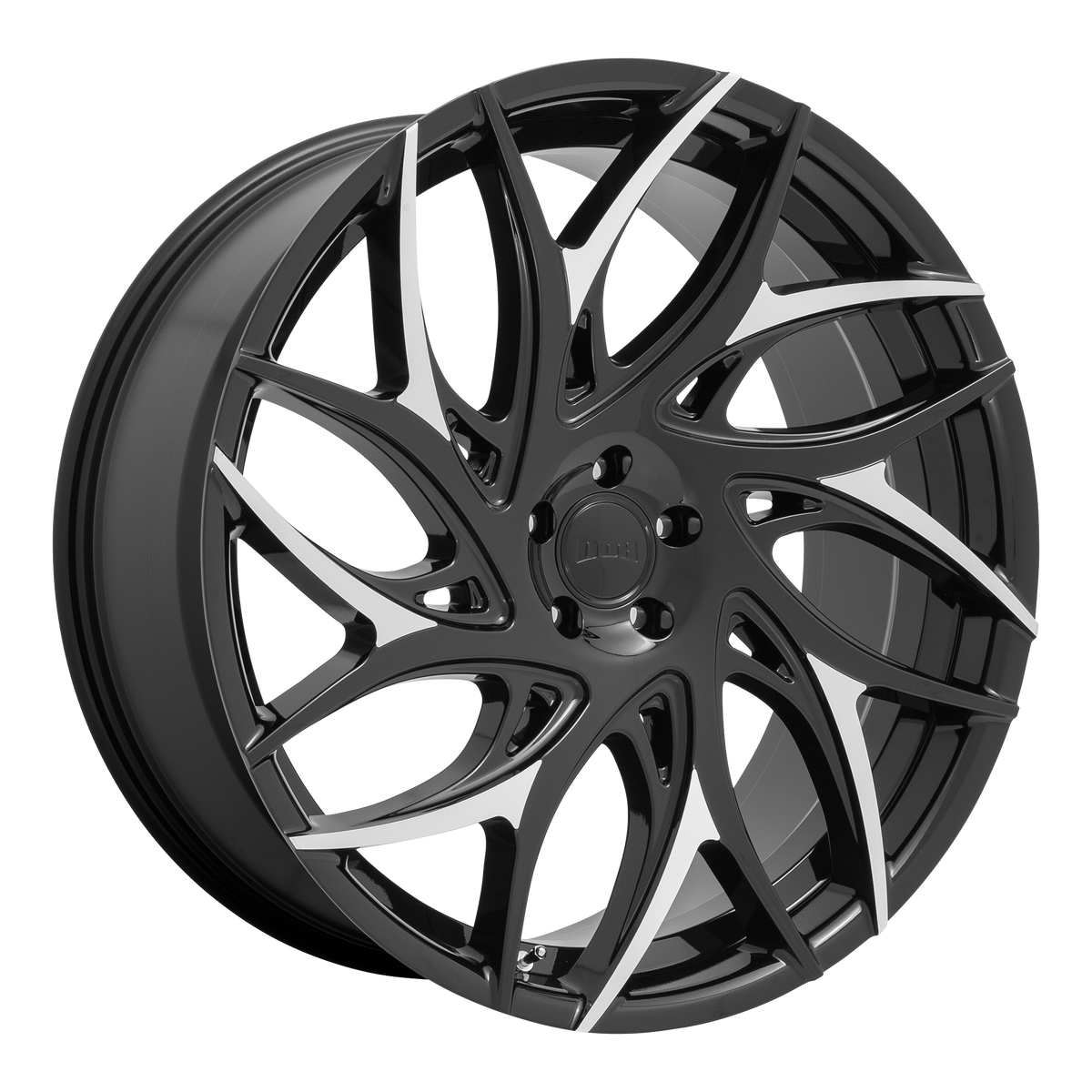 DUB Wheels S259 G.o.a.t. Gloss Black with Machined Spokes