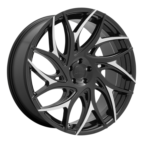 DUB Wheels S259 G.o.a.t. Gloss Black with Machined Spokes