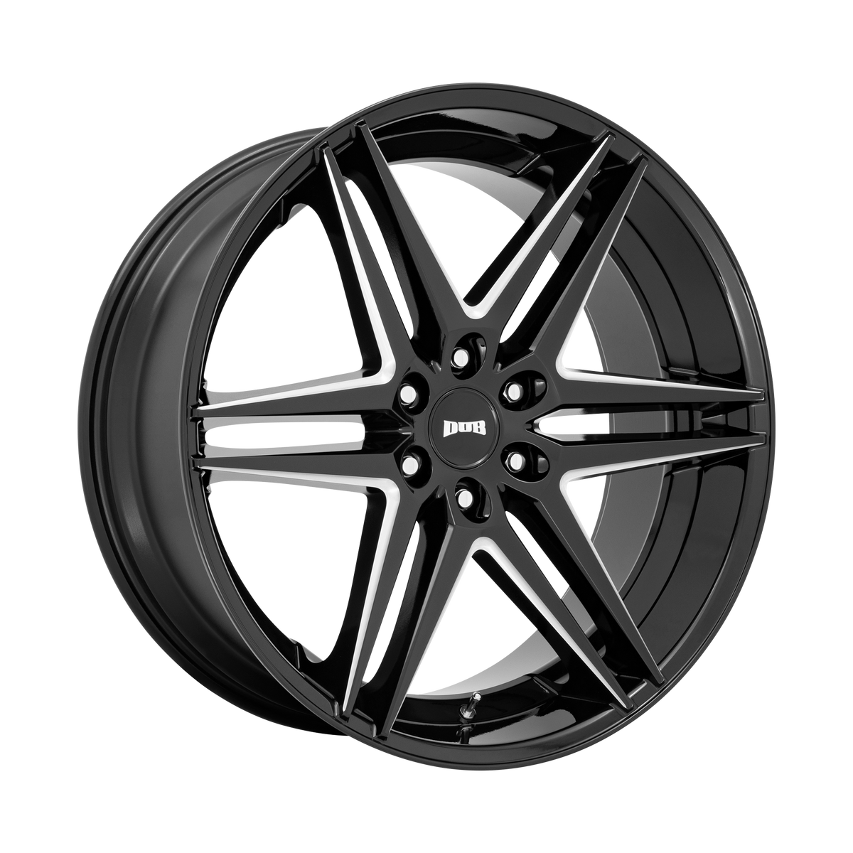 DUB Wheels S267 Dirty Dog Gloss Black Milled