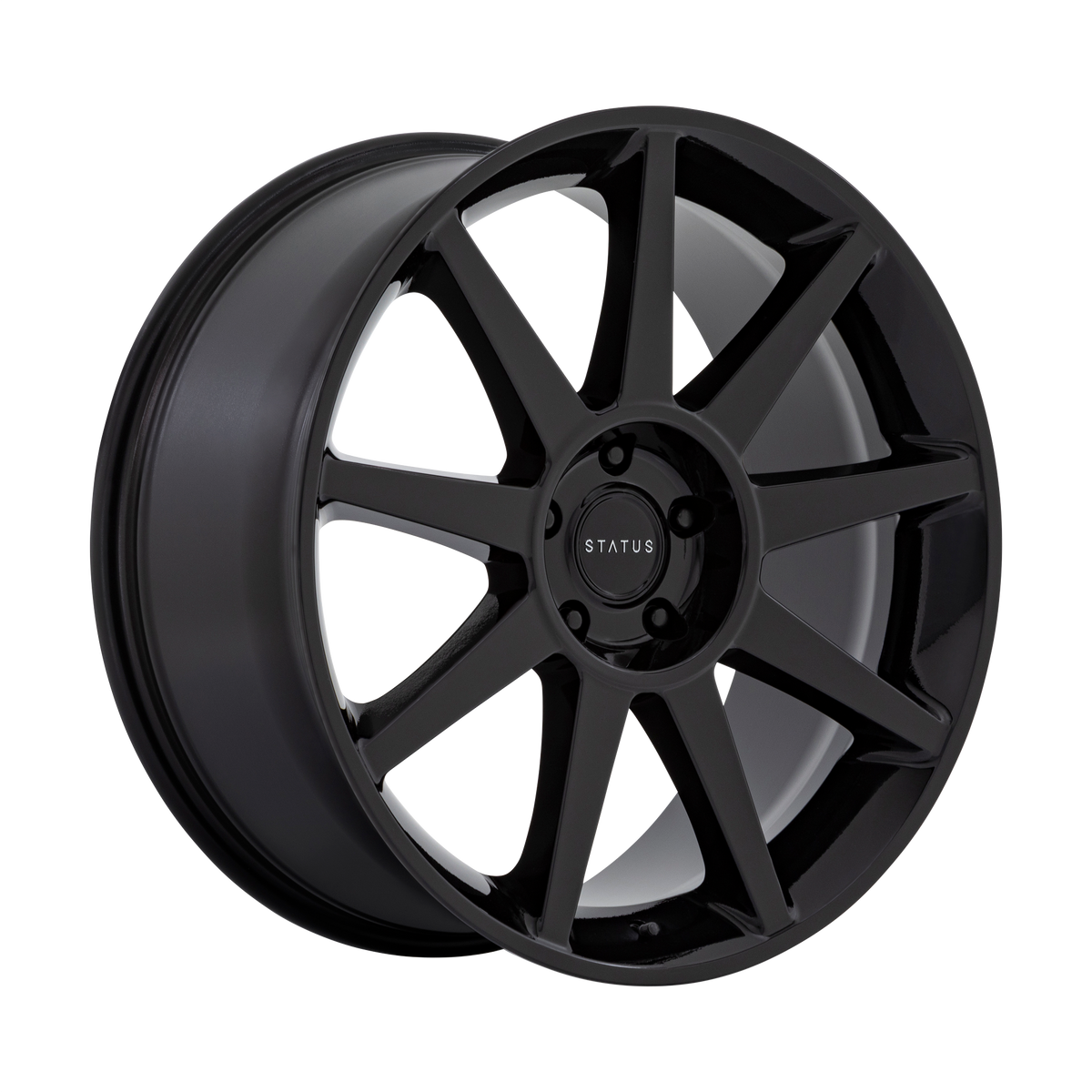 Status Wheels Mammoth Gloss Black