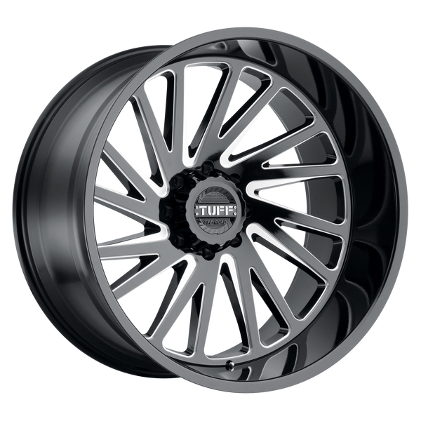 Tuff Wheels T2A Gloss Black Milled