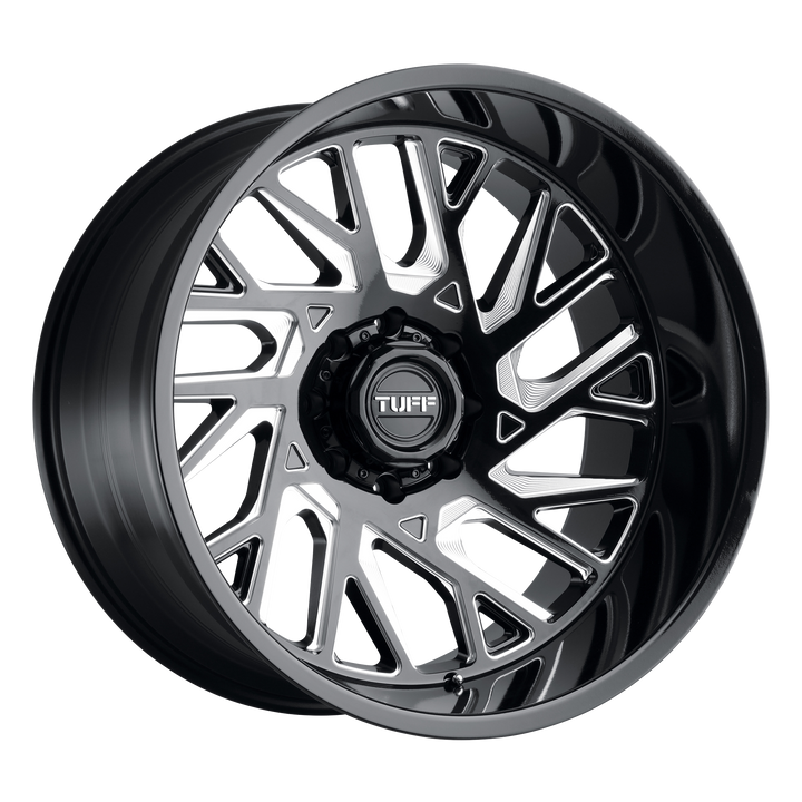 Tuff Wheels T4B Gloss Black Milled