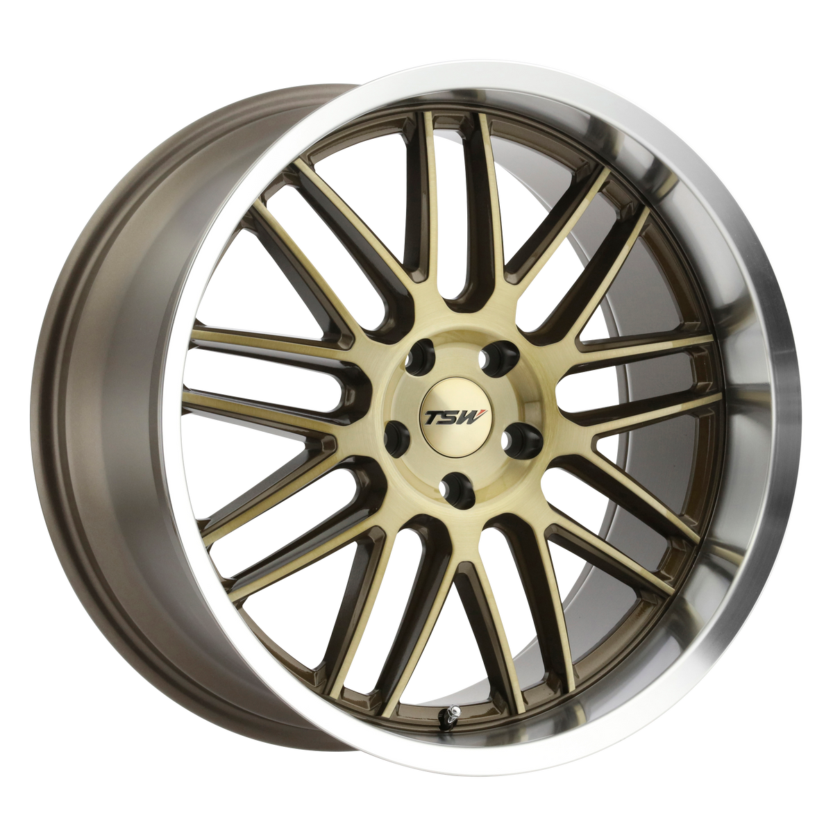TSW Wheels Avalon Bronze with Brushed Face & Machined Lip