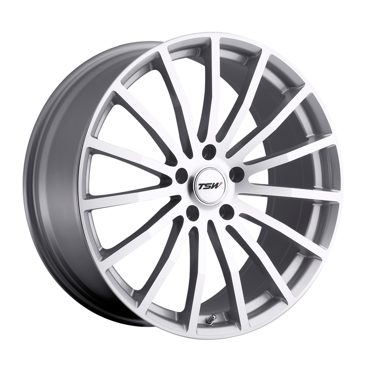 TSW Wheels Mallory Silver with Mirror Cut Face