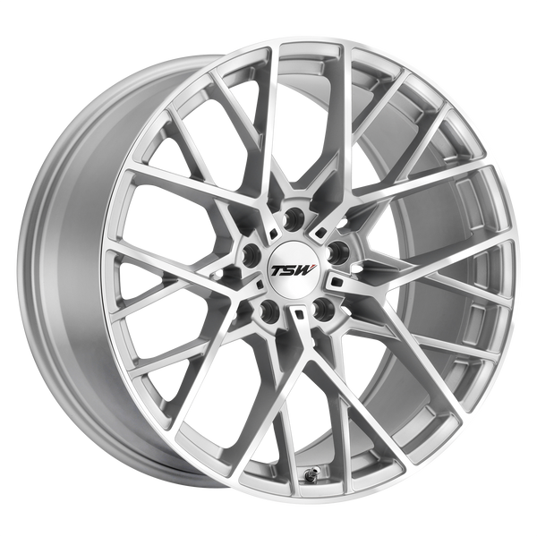 TSW Wheels Sebring Silver with Mirror Cut Face