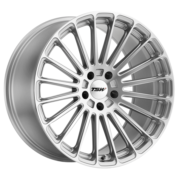 TSW Wheels Turbina Titanium Silver with Mirror Cut Face