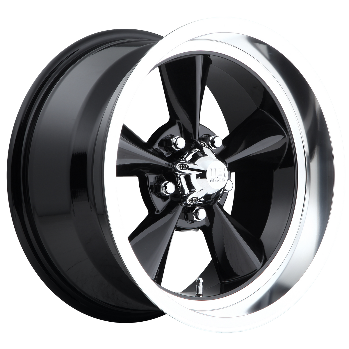 US Mags Wheels U107 Standard Gloss Black