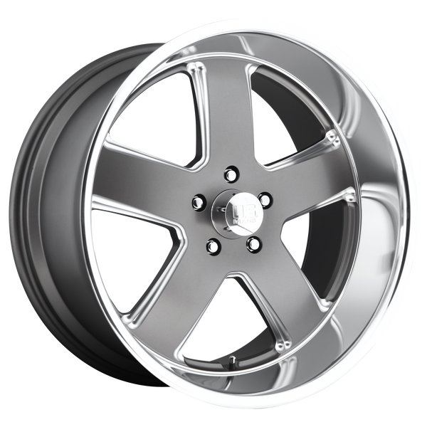 US Mags Wheels U118 Hustler Matte Gunmetal