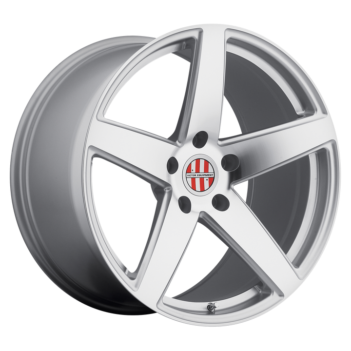 Victor Equipment Wheels Baden Silver with Mirror Cut Face