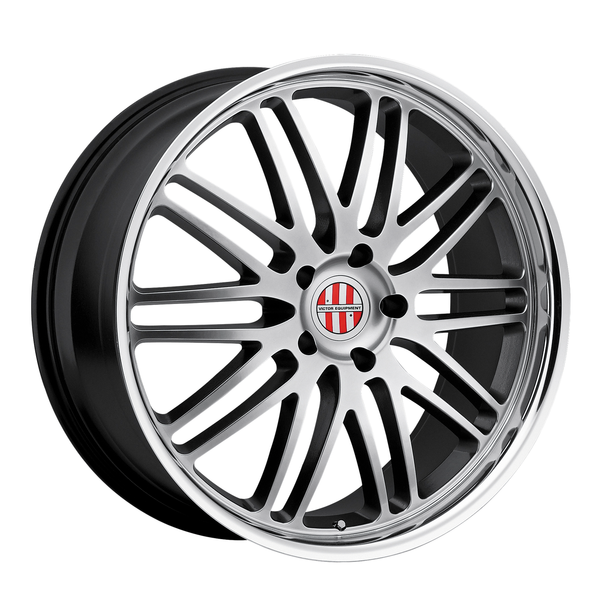 Victor Equipment Wheels Lemans Hyper Silver with Mirror Cut Lip