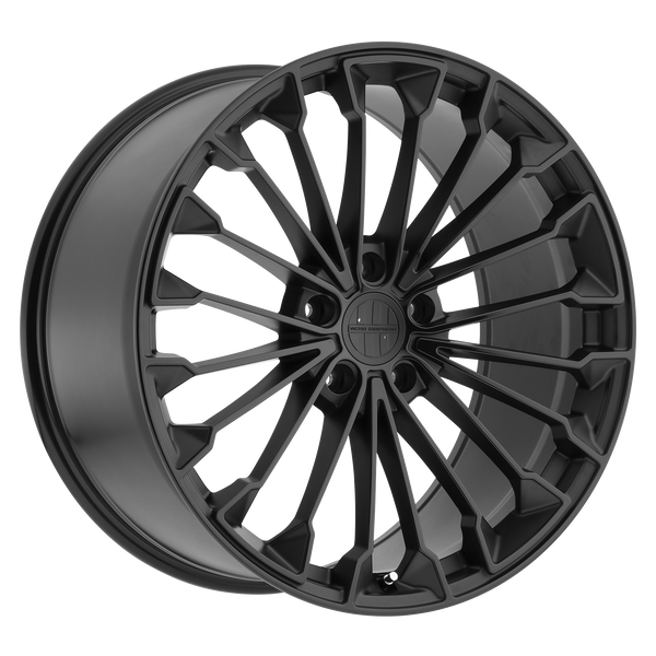 Victor Equipment Wheels Wurttemburg Matte Black with Gloss Black Face