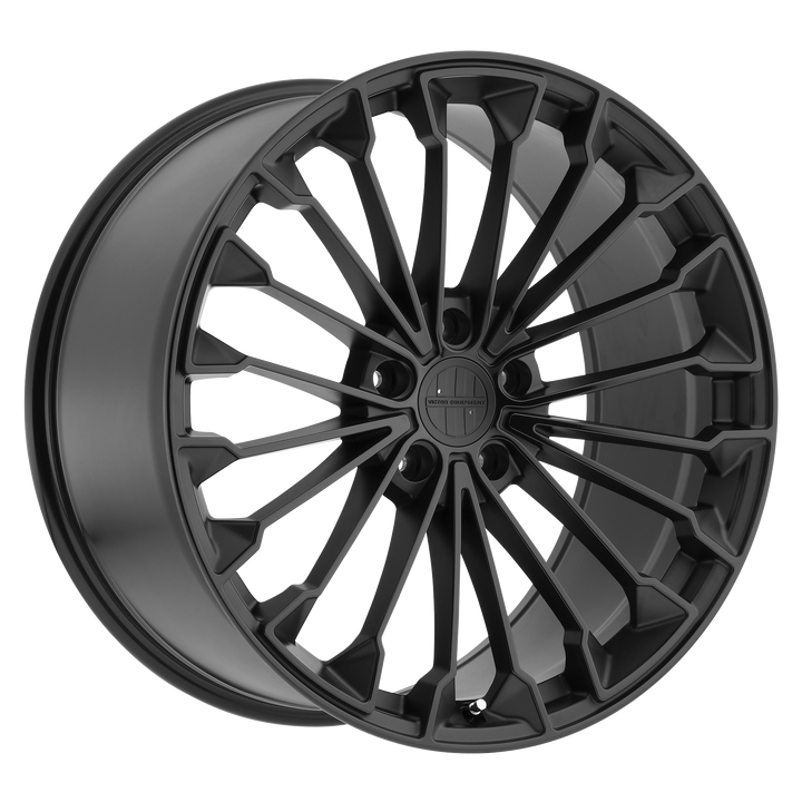 Victor Equipment Wheels Wurttemburg Matte Black with Gloss Black Face