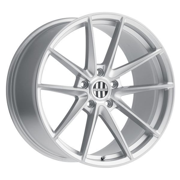 Victor Equipment Wheels Zuffen Silver with Brushed Face