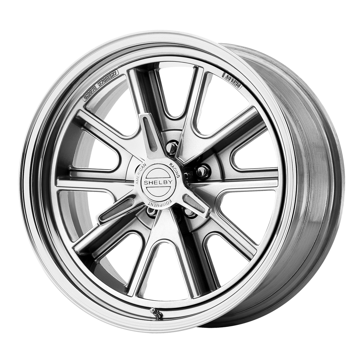 American Racing Wheels VN427 Shelby Cobra Two-piece Polished
