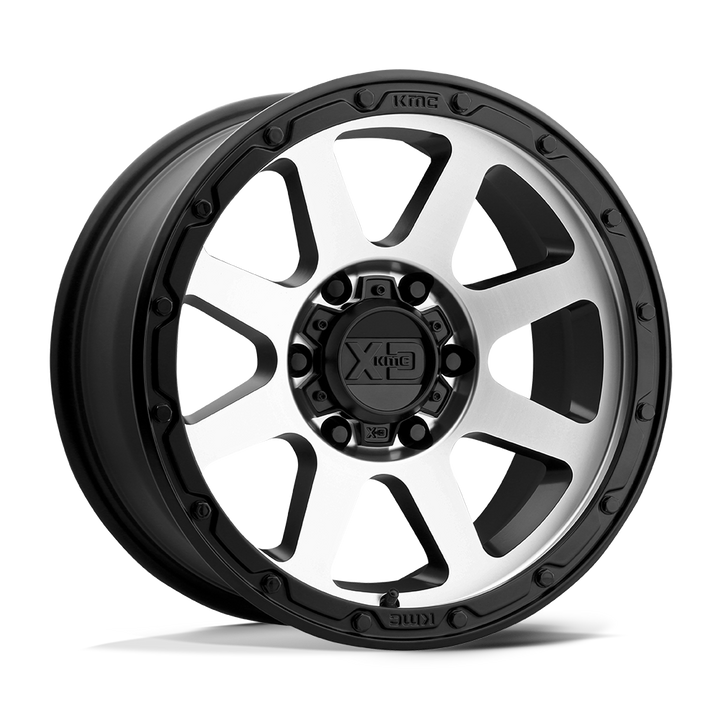 XD Series Wheels XD134 Addict 2 Matte Black Machined