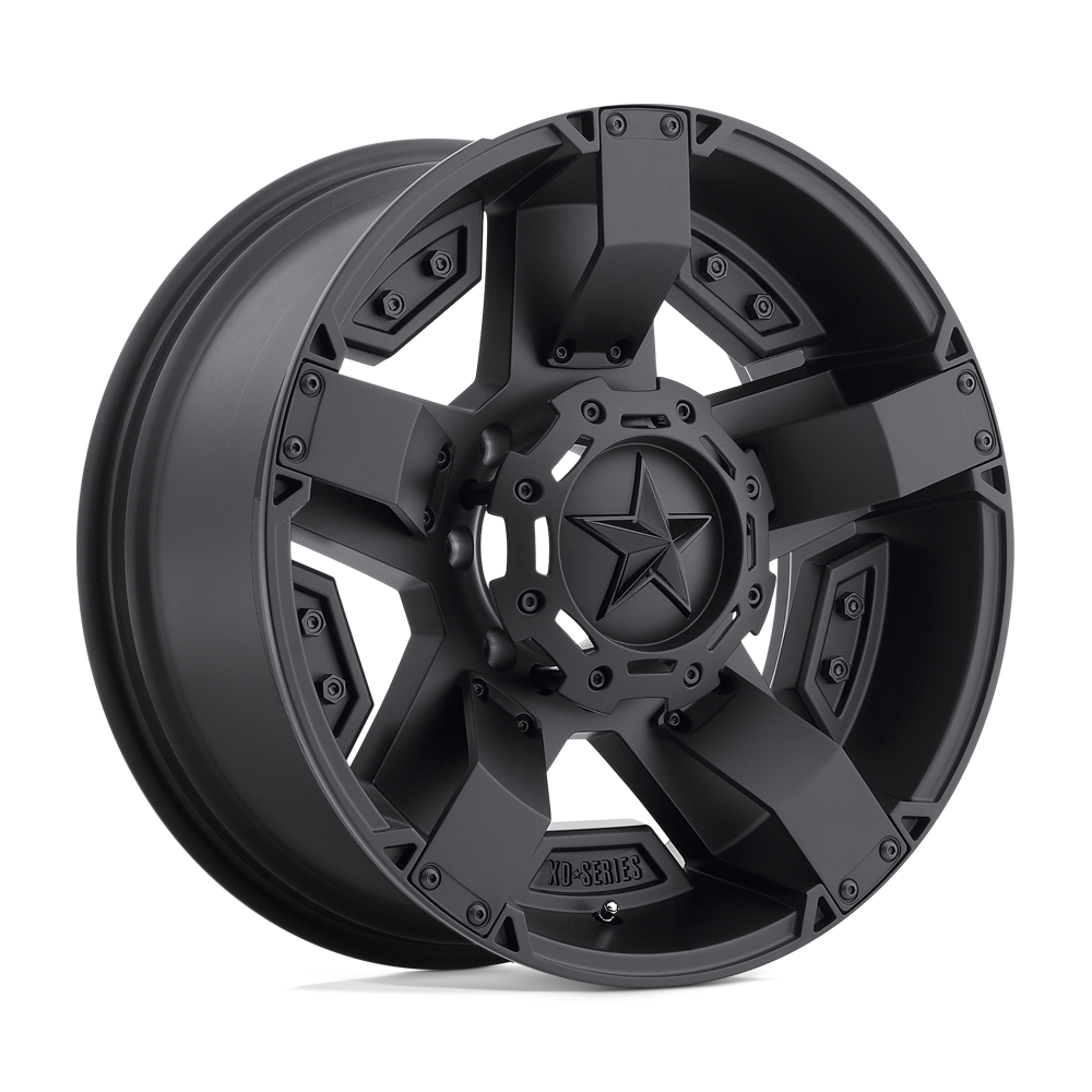 XD Series Wheels XD811 Rockstar Ii Matte Black with Accents