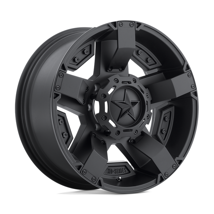 XD Series Wheels XD811 Rockstar Ii Matte Black with Accents