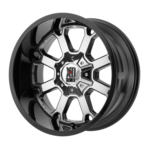 XD Series Wheels 825 Pvd Center with Gloss Black Lip
