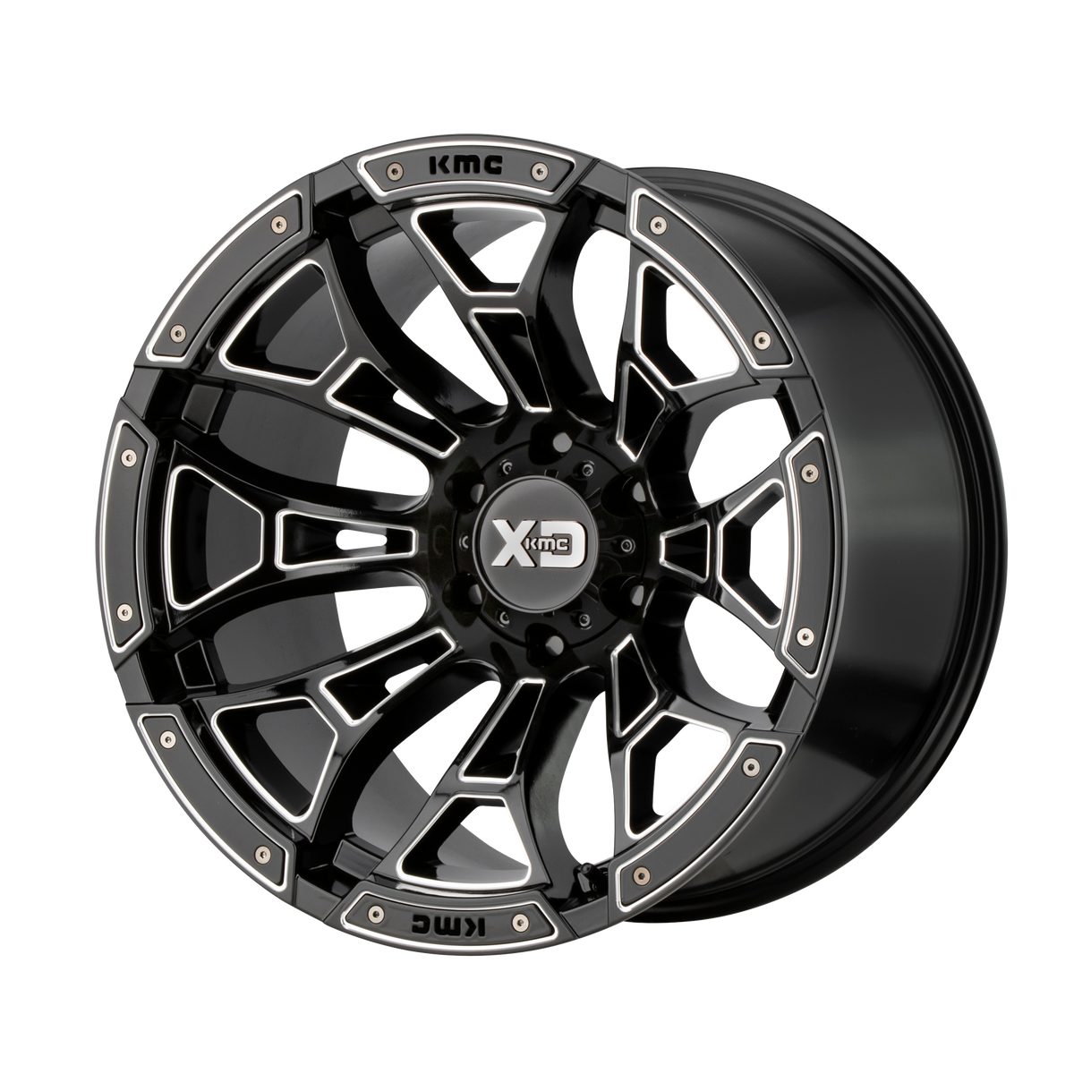 XD Series Wheels XD841 Boneyard Gloss Black Milled