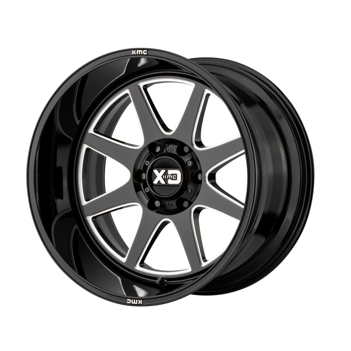 XD Series Wheels XD844 Pike Gloss Black Milled