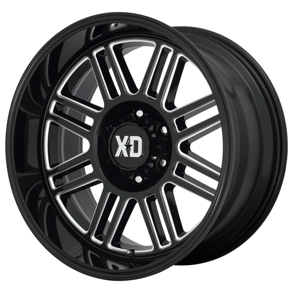 XD Series Wheels XD850 Cage Gloss Black Milled