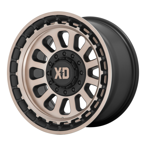 XD Series Wheels XD856 Omega Satin Black with Bronze Tint
