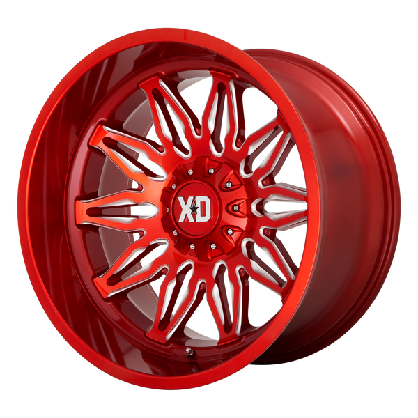 XD Series Wheels XD859 Gunner Candy Red Milled