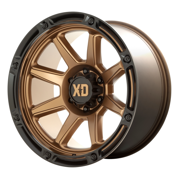 XD Series Wheels XD863 Matte Bronze with Black Lip