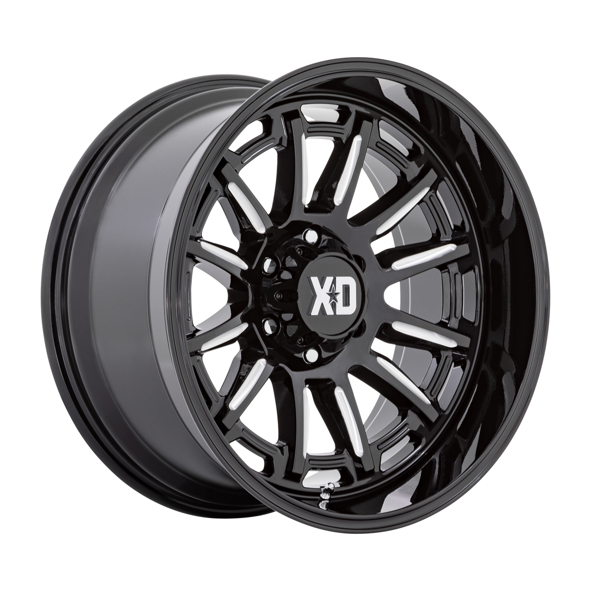 XD Series Wheels XD865 Phoenix Gloss Black Milled