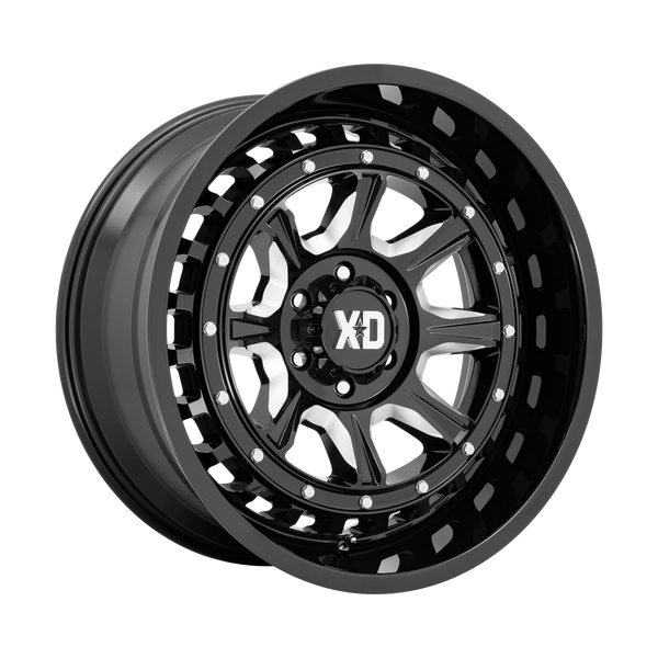 XD Series Wheels XD866 Outlander Gloss Black Milled