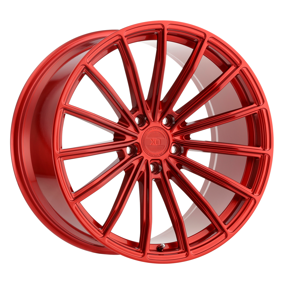 XO Luxury Wheels London Candy Red