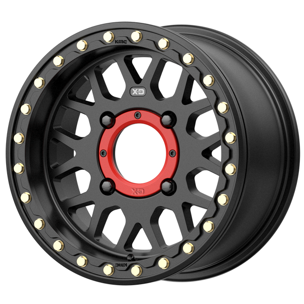 XD Series Wheels XS235 Grenade Utv Beadlock Satin Black