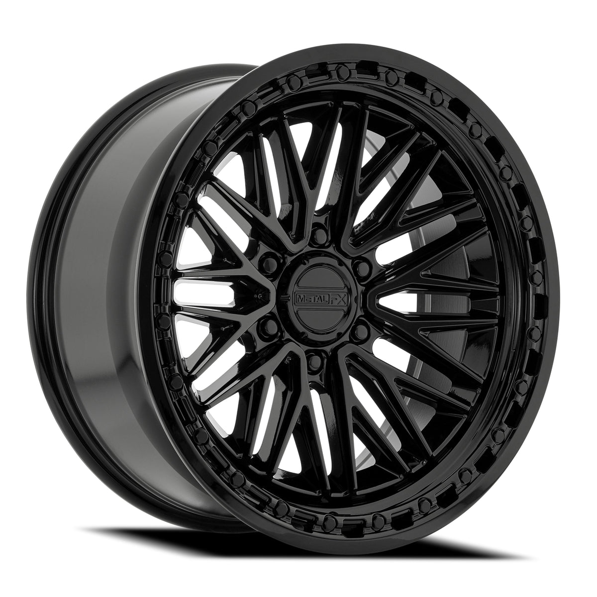 Metal FX Wheels Alpha Truck Gloss Black