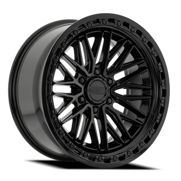 Metal FX Wheels Alpha Truck Gloss Black