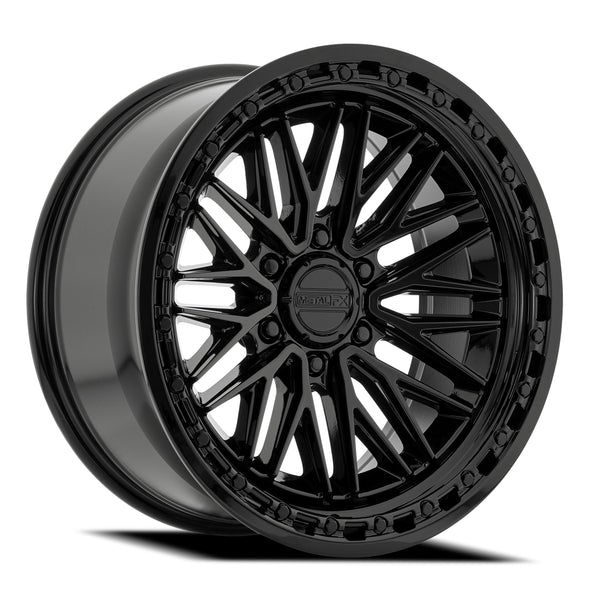 Metal FX Wheels Alpha Truck Gloss Black