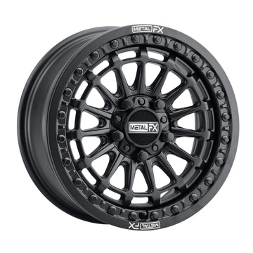Metal FX Wheels Delta R Beadlock Satin Black