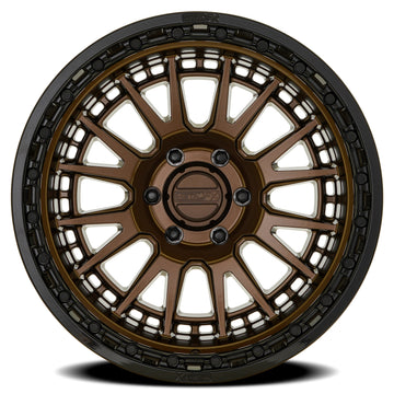 Metal FX Wheels Slayer Truck Smoked Bronze Center Gloss Black Lip