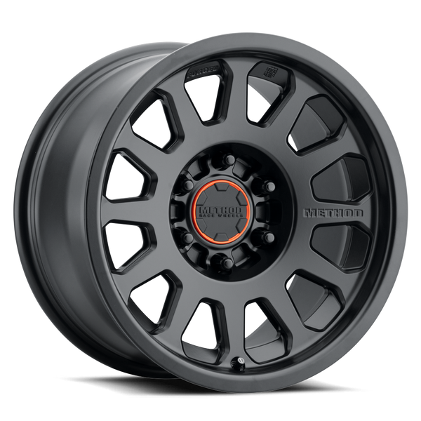 Method Race Wheels BLT100 Forged Bead Grip Matte Black 6 lug angle