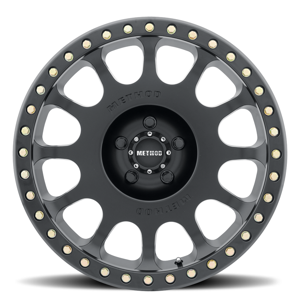 Method Race Wheels MR105 Beadlock Matte Black 5 lug