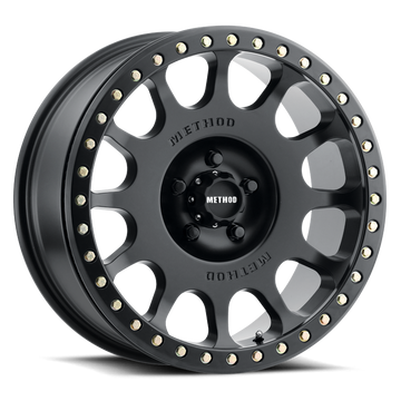 Method Race Wheels MR105 Beadlock Matte Black 5 lug