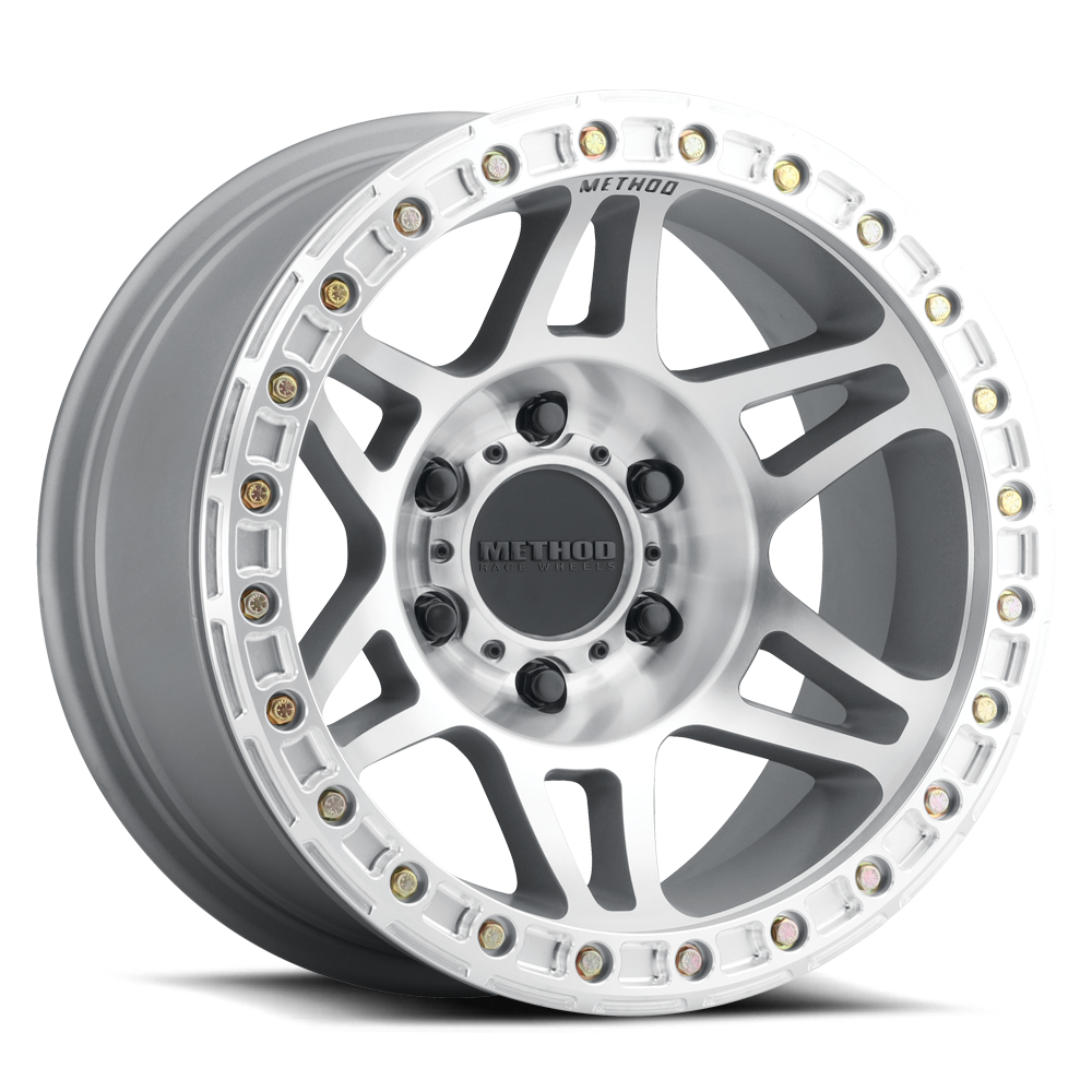 Method Race Wheels MR106 Beadlock Machined Clear Coat 6 lug