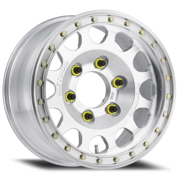 Method Race Wheels MR202 Forged Beadlock Machined Raw 6 lug angle