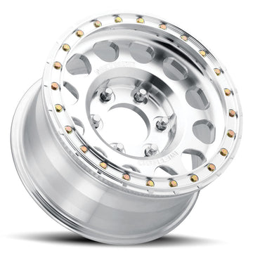 Method Race Wheels MR202 Forged Beadlock Machined Raw 6 lug side