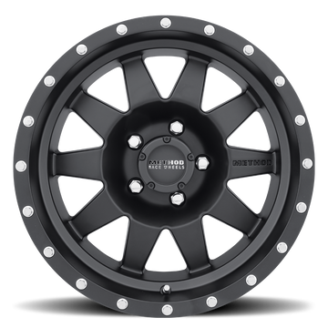 Method Race Wheels MR301 The Standard Matte Black 5 lug
