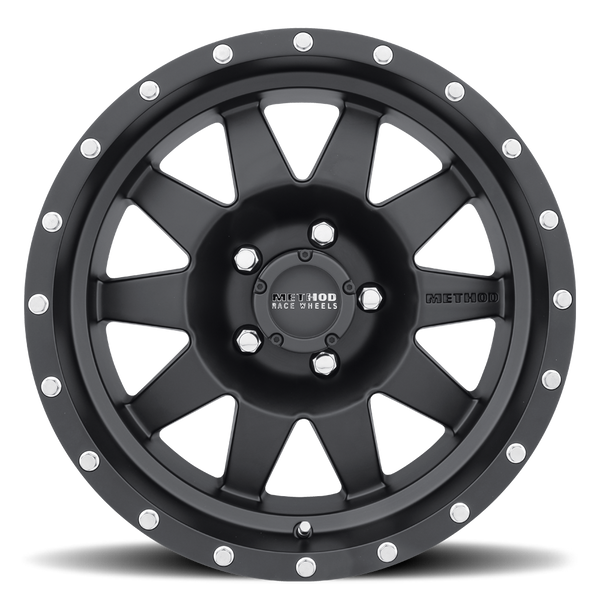 Method Race Wheels MR301 The Standard Matte Black 5 lug